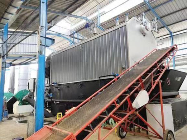 10Ton/h Pellets fired boiler case in Indonesia