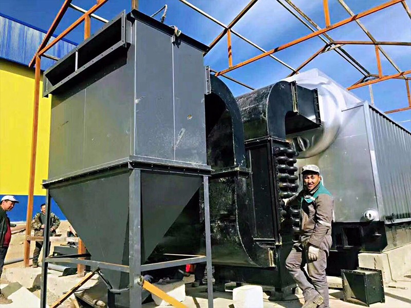 4Mer 6T/h coal fired steam boiler project in Mongolia!