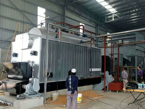 Mer Boiler Installation on- site in South Africa