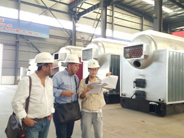 Customers from Southeast Asia visit our company